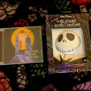 Nightmare Before Christmas DVD and Soundtrack